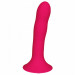 Фаллоимитатор термореактивный Adrien Lastic Hitsens 4 на присоске, розовый