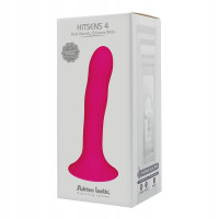 Фаллоимитатор термореактивный Adrien Lastic Hitsens 4 на присоске, розовый
