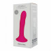 Фаллоимитатор термореактивный Adrien Lastic Hitsens 4 на присоске, розовый