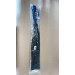 Флогер кожаный ZADO TOOLS Leather Flogger с плетенной ручкой, черно-синий