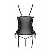 Корсет MALWIA CORSET black S/M - Passion