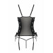 Корсет MALWIA CORSET black S/M - Passion