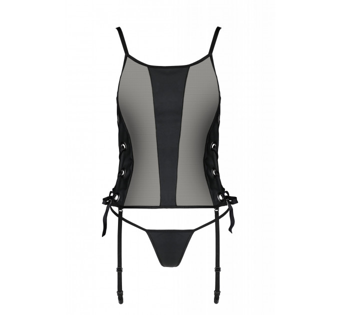 Корсет MALWIA CORSET black S/M - Passion
