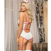Костюм медсестры L/XL Sunspice, белый, 4 предмета
