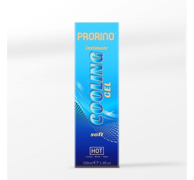 Лубрикант HOT PRORINO Cooling Gel с эффектом охлаждения, 100 мл