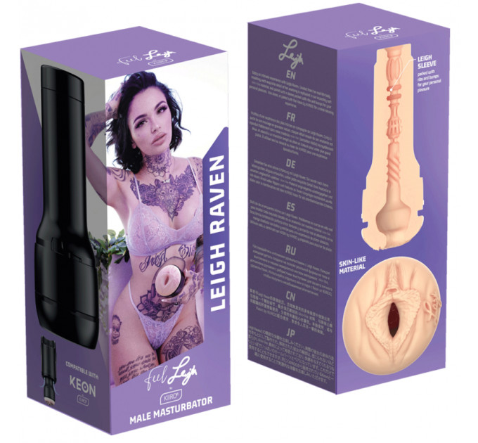 Мастурбатор Feel Leigh Raven by KIIROO Stars Collection Srokers