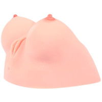 Мастурбатор в форме груди Kokos Juliana Breast с вибрацией