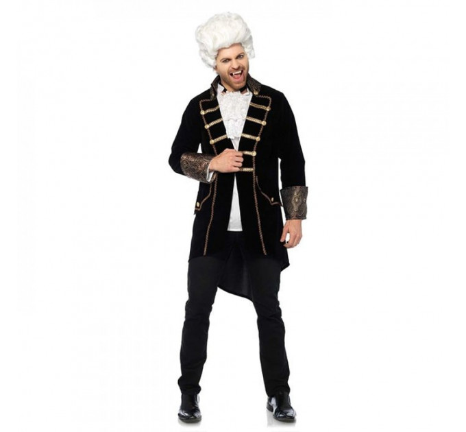 Мужской костюм Графа Дракулы Leg Avenue Deluxe, M/L, 4 предмета, черный