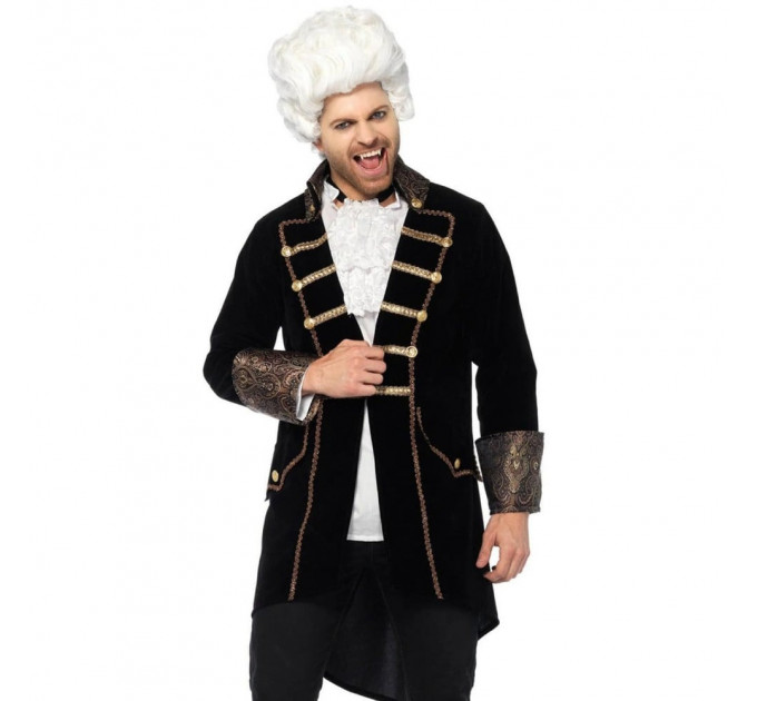 Мужской костюм Графа Дракулы Leg Avenue Deluxe, M/L, 4 предмета, черный