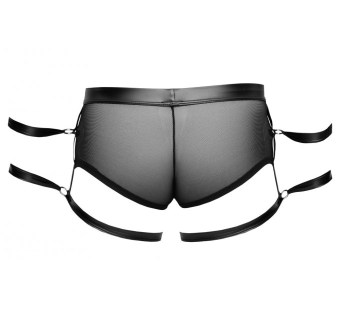 Чоловічі труси з фіксаторами на руки Sven Joy Ment Mens Pants, чорний, S