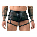 Чоловічі труси з фіксаторами на руки Sven Joy Ment Mens Pants, чорний, S