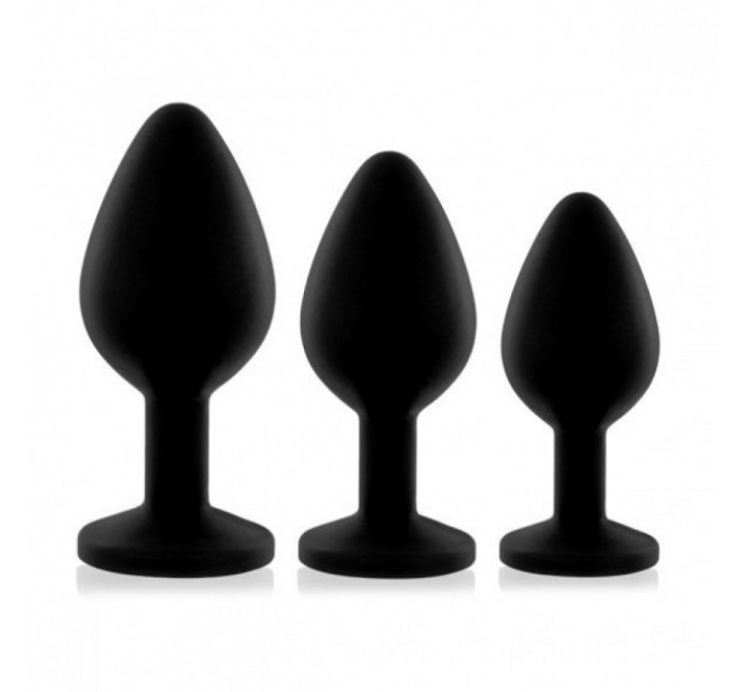 Набор анальных пробок Rianne S Booty Plug Black