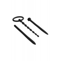 Набір чорних уретральних катетерів NMC Knot Knot із силікону