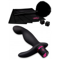 Набор для анальных игр Dream Toys Sex Room, 6 предметов, черный/розовый