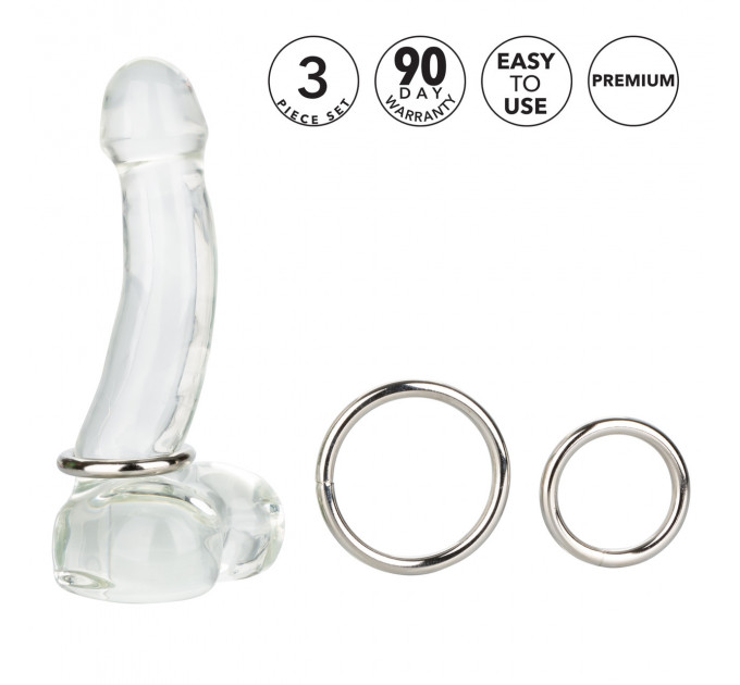 Набір ерекційних кілець Silver Ring - 3 Piece Set