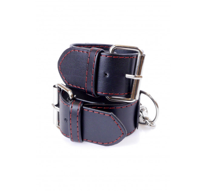 Наручники Fetish Boss Series Handcuffs 4 cm Red Lline