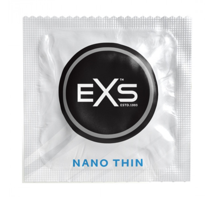 Презервативи ультратонкі EXS Nano Thin латексні (ціна за упаковку, 3 шт.)