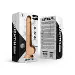 Фаллоимитор реалистичный на присоске Real Fantasy Deluxe - Quentin 24 cm