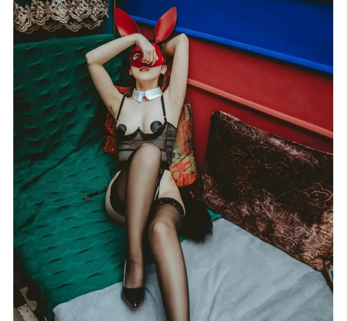 Сексуальный костюм зайки Bunny Girl Bodysuit Set UPKO, S