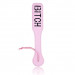 Шлепалка овальная с надписью Bitch PADDLE, розовая, 31,5 см