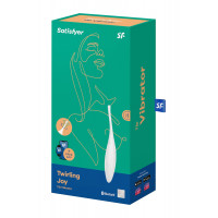 Вибратор-смарт c целенаправленной стимуляцией Satisfyer Twirling Joy, белый