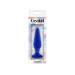 Стеклянная анальная пробка CRYSTAL TAPERED GLASS PLUG MEDIUM BLUE