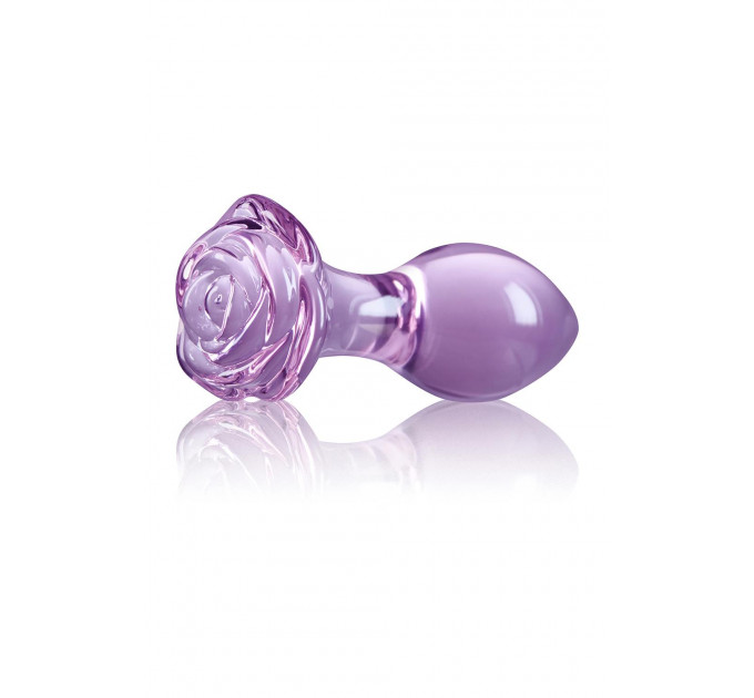 Стеклянная пробка NS Novelties CRYSTAL ROSE PURPLE
