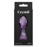 Стеклянная пробка NS Novelties CRYSTAL ROSE PURPLE