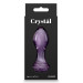 Стеклянная пробка NS Novelties CRYSTAL ROSE PURPLE