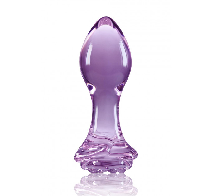Стеклянная пробка NS Novelties CRYSTAL ROSE PURPLE