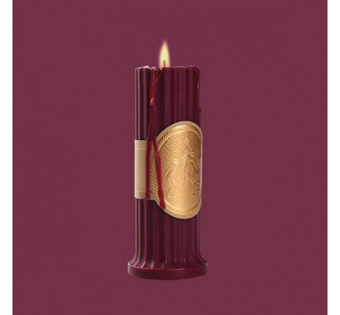 Свеча низкотемпературная красная Low temperature wax candle 150г
