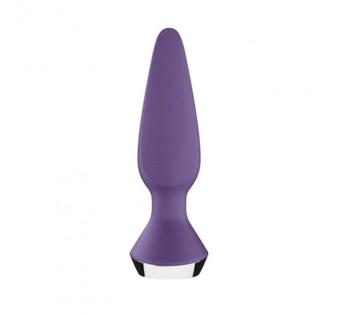 T360157 анальна пробка з двома моторами і управлінням телефоном Satisfyer Plug-ilicious 1 Purple