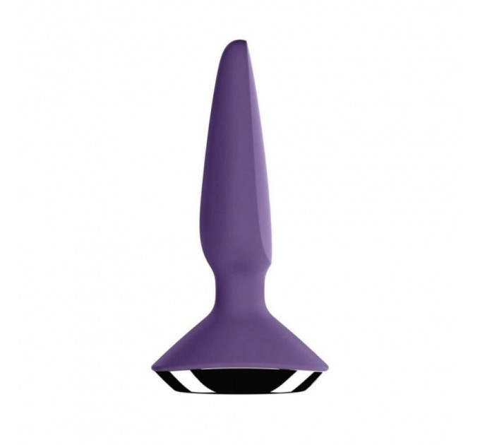 T360157 анальна пробка з двома моторами і управлінням телефоном Satisfyer Plug-ilicious 1 Purple