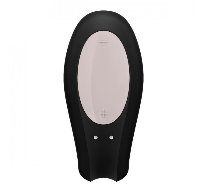 Вибромассажер для пар Satisfyer Double Joy, черный