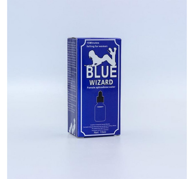 Возбуждающие капли для женщин Blue Wizard, 15 мл