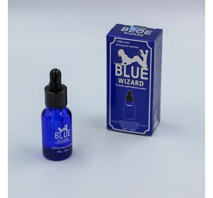 Возбуждающие капли для женщин Blue Wizard, 15 мл