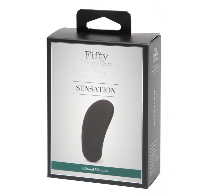 Вибратор для клитора Sensation Fifty Shades Of Grey, черный, 8 х 3 см