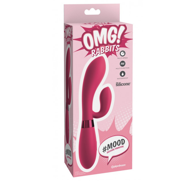 Вибратор-кролик OMG! Rabbits, розовый