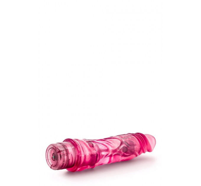 Вибратор реалистичный Blush B Yours Vibe 10 розовый, 22.5 х 4.9 см