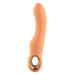 Вибратор ребристый Dream Toys Glam Flexible Ribbed Vibe, оранжевый