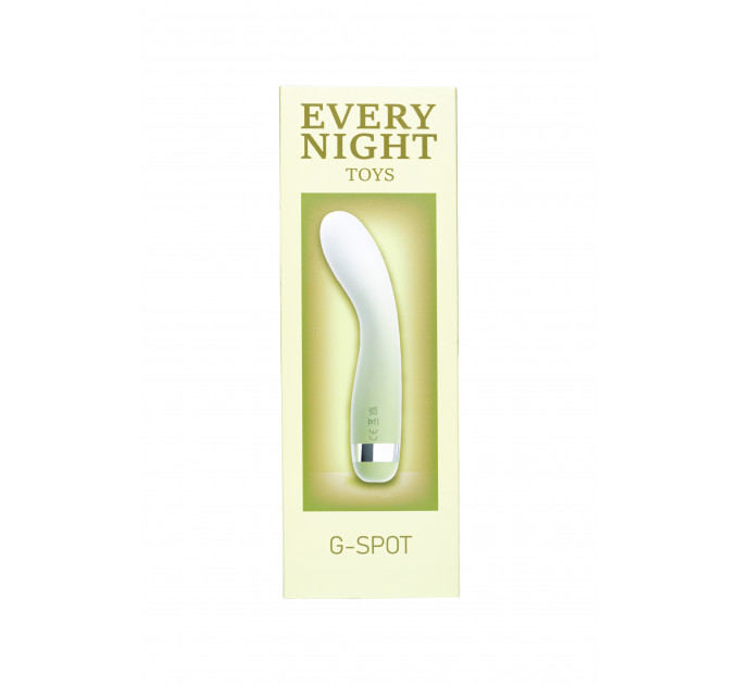 Вибратор с ультрагибкой головкой Every Night Toys для точки G, зеленый