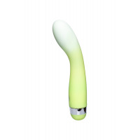 Вибратор с ультрагибкой головкой Every Night Toys для точки G, зеленый