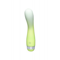 Вибратор с ультрагибкой головкой Every Night Toys для точки G, зеленый