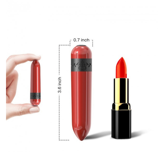Вибропуля Rocket red