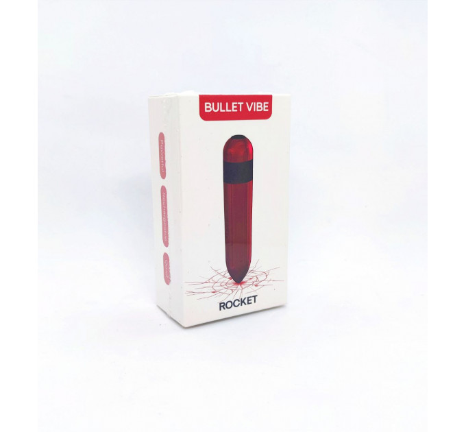 Вибропуля Rocket red