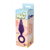 Анальная пробка Dream Toys FLIRTS PULL PLUG MEDIUM PURPLE