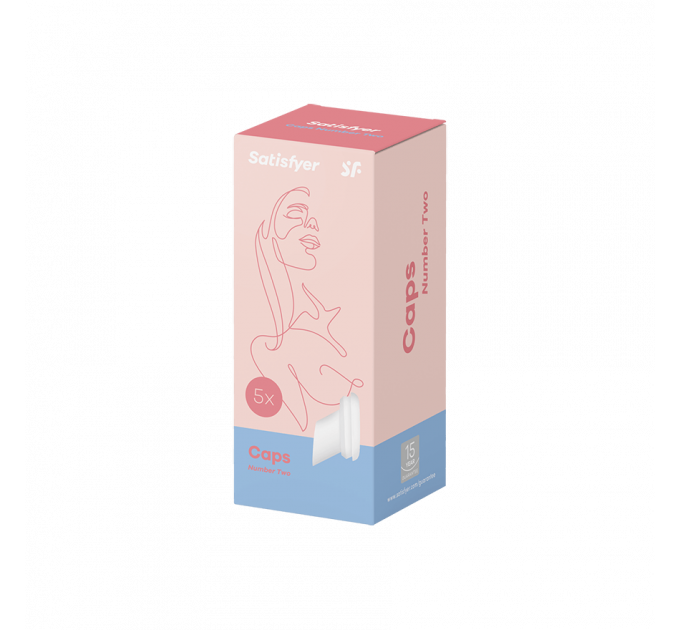 T360910 Сменная насадка на вакуумный стимулятор Satisfyer Number Two Climax Tips