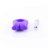 Ерекційне віброкільце COCKRING, Purple, Фіолетовий