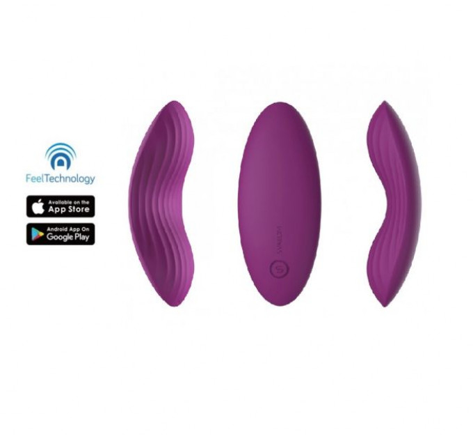 Вибратор с трусиками и функцией управления смартфоном Svakom Edeny Violet