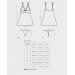 Сорочка Obsessive Secred Chemise L/XL красная